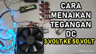 How to Increase 3 Volt DC Voltage to 50 Volt DC