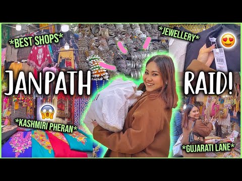Janpath Market *GUIDE* Best Shops, Gujarati Lane, Branded Clothes & Junk Jewellery | ThatQuirkyMiss