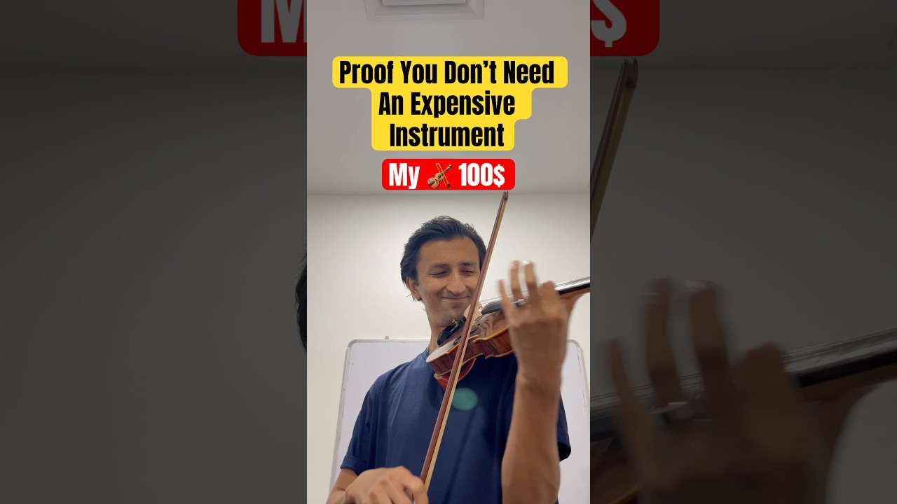 Can a $100 Violin Sound as Good as a Professional One? auf YouTube ansehen Can a $100 Violin Sound as Good as a Professional One? auf YouTube ansehen
