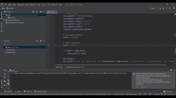 Python İle Yılan Oyunu / Snake Game in Python