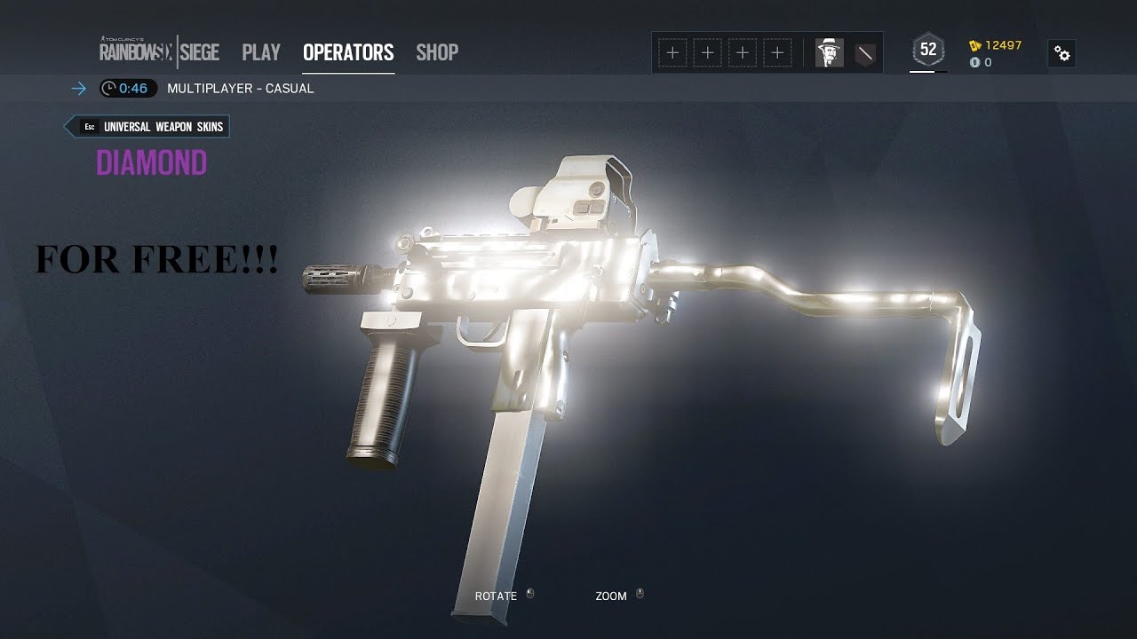 How To Get DIAMOND CAMO R6 ABSOLUTELY FREE YouTube How To Get DIAMOND CAMO R6 ABSOLUTELY FREE YouTube