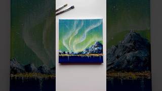 Aurora Over The Mountains