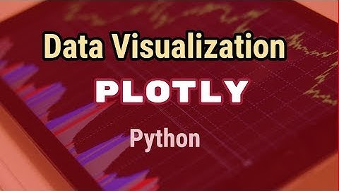 Data visualization with plotly  Python Plotly Tutorial