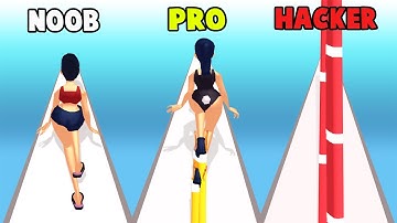 NOOB vs PRO vs HACKER I Dancing Heels !