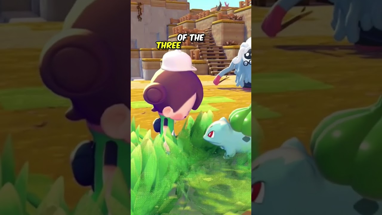 I found BULBASAUR in POKOPIA!  #shorts