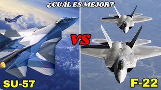 Sukhoi SU-57 vs F-22 Raptor ¿Cuál Es Mejor?