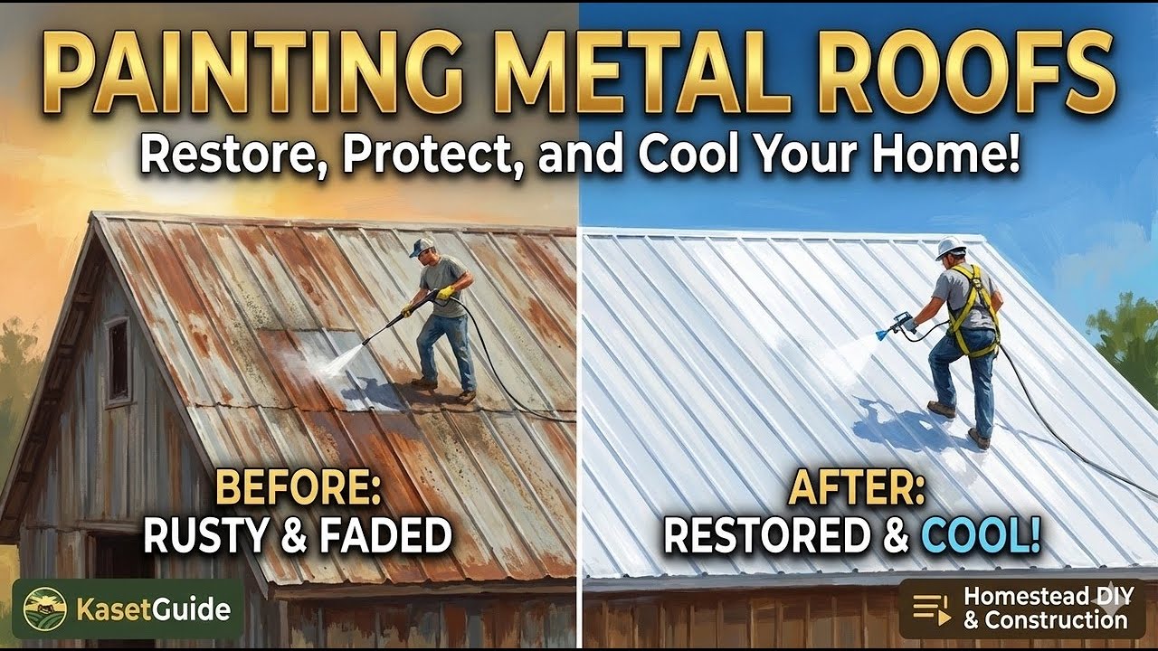 Why Paint Won't Stick to Your Metal Roof 🧪 The 'Soap Effect' That Ruins 90% of DIY Jobs