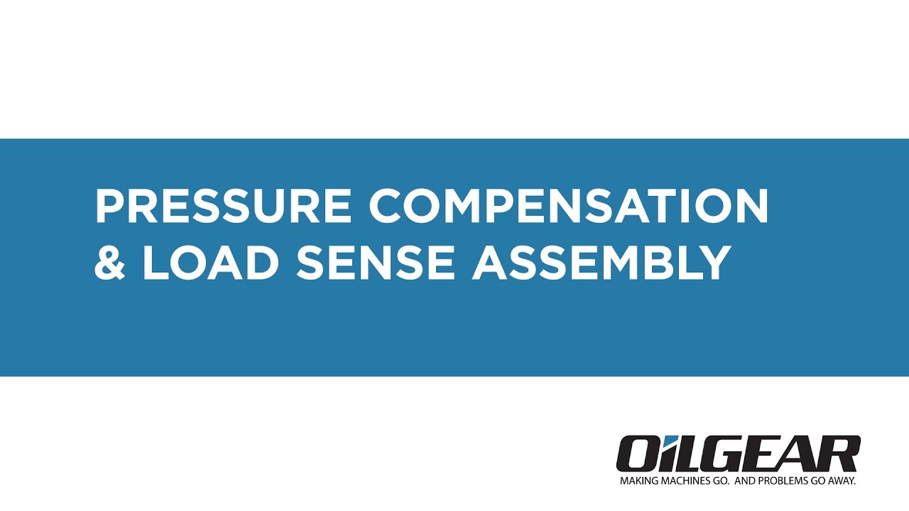 Pressure Compensation & Load Sense Assembly