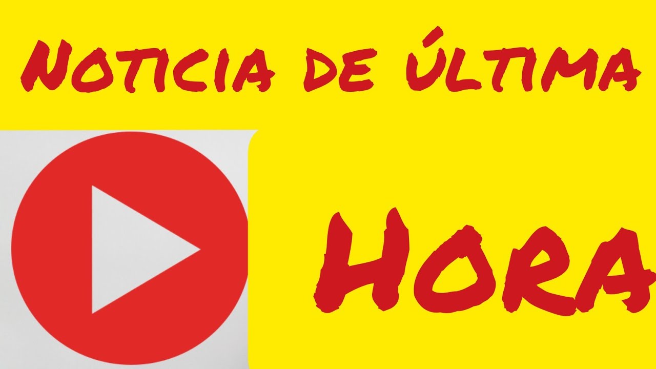 🔷NOTICIA DE ULTIMA HORA CANAL YA ESTÁ EN SU PODER YouTube