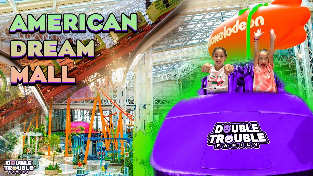 NEW Indoor Theme Park - Nickelodeon Universe - American Dream Mall ...