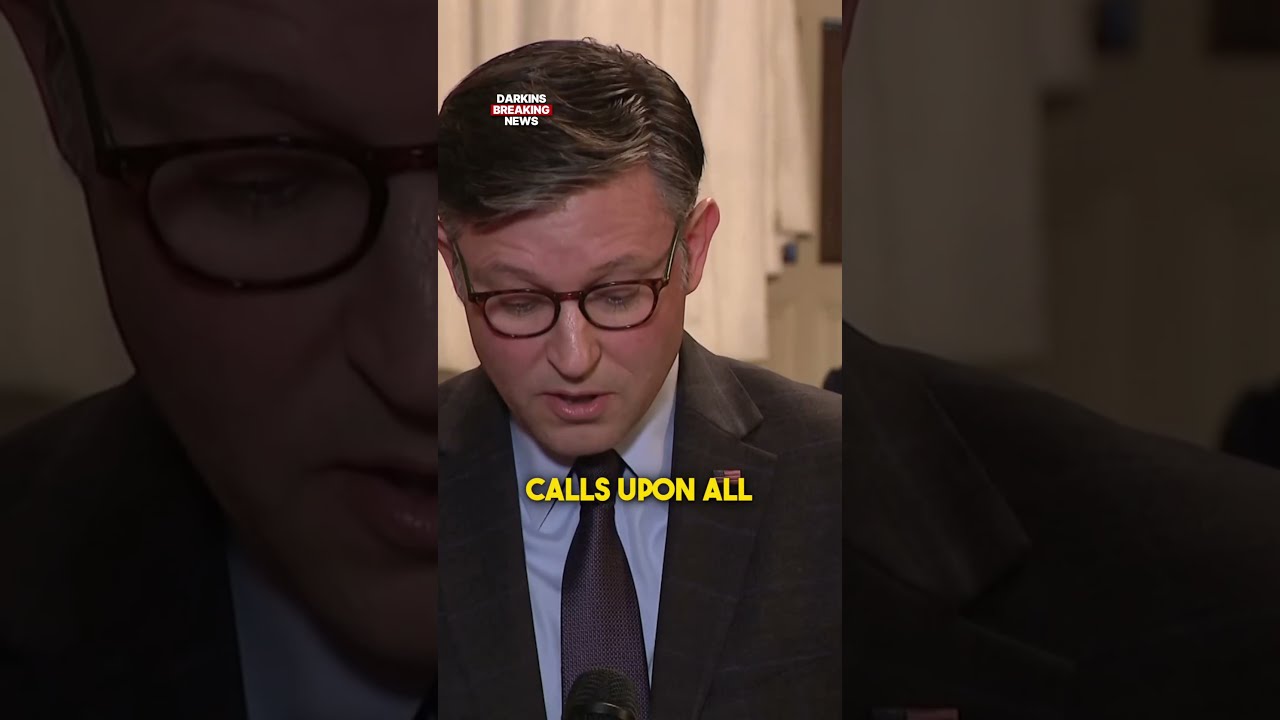 Speaker Johnson Responds After 58 Democrats Oppose Resolution Honoring Charlie Kirk