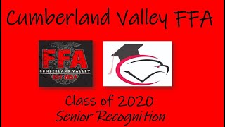 Class of 2020 Senior Slideshow (Cumberland Valley FFA)