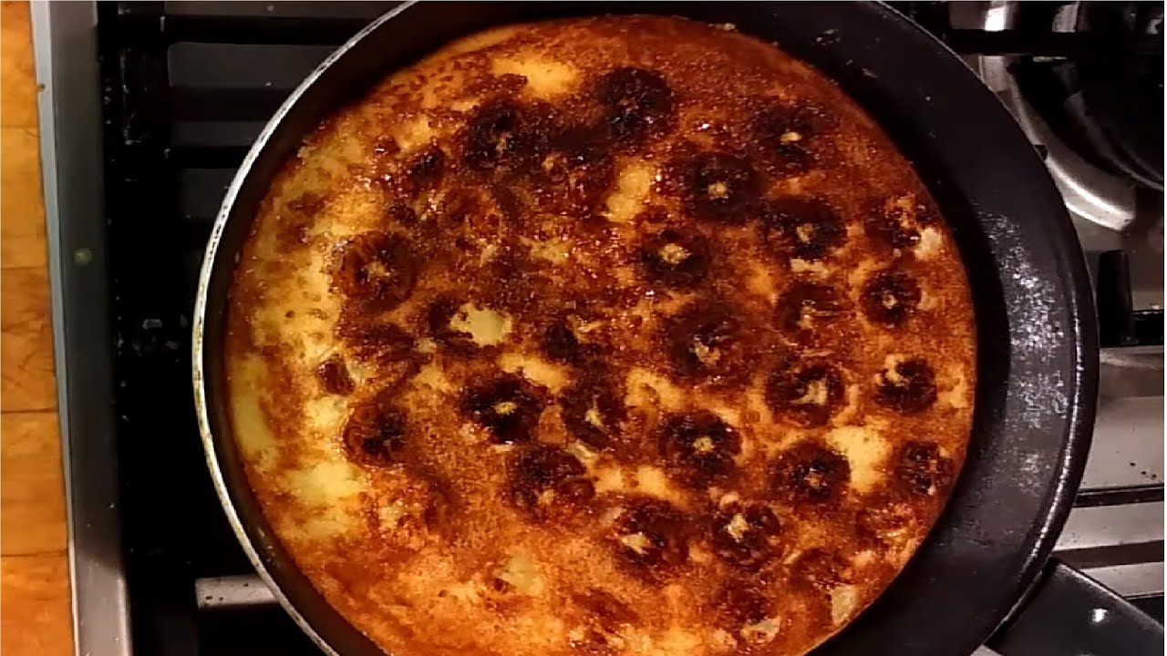 A LEGISMERTEBB sütő nélküli karamellás banántorta recept :-) 2 banán és 2 tojás kell hozzá :-)