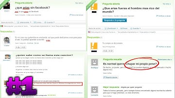10 Preguntas de Yahoo respuestas graciosas #1