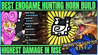 Rise Best Hunting Horn Build - Highest Damage - Insane ...