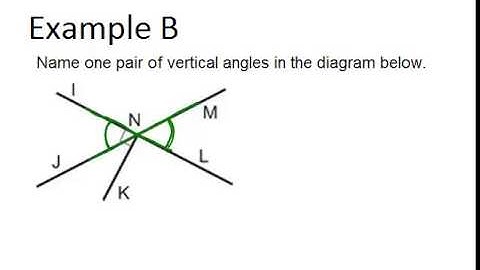 Vertical Angles: Examples (Geometry Concepts)