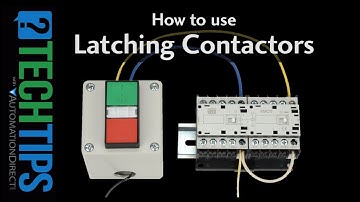 Latching Contactors How To from AutomationDirect