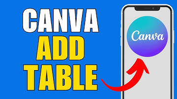 How to Insert Table in Canva Design 2024