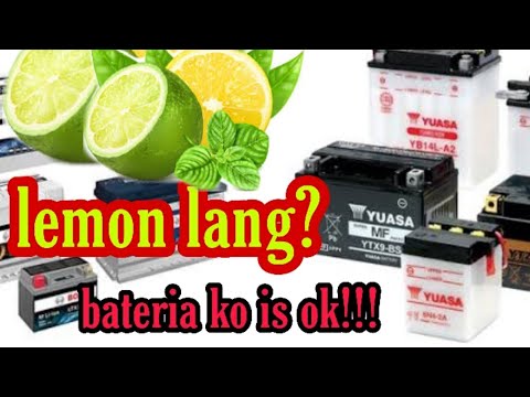 Video: Paano gumagana ang baterya ng lemon?