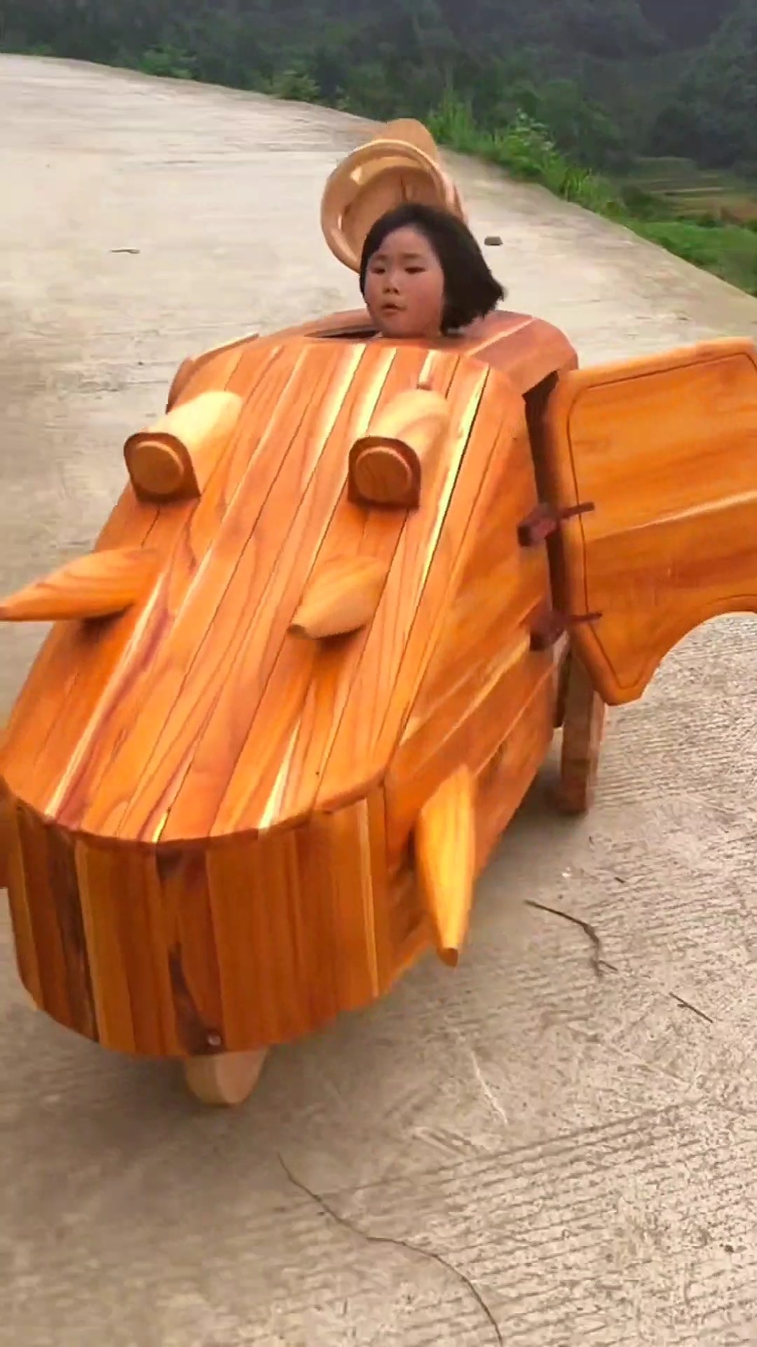 बच्चों के लिए बनाया पापा ने Car ??~ mini wood toy- woodworking art skill/wood hand #shorts