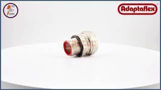 Adaptaflex SSPL20-M20-M Swivel Fitting – M20 Metal Connector | Flexible Conduit Accessory