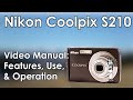 Nikon coolpix s210 manual tutorial instructions review and photos