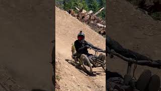 We got to ride Toby Creek Adventures Bike Trails NEW BIKE PARK opening Opening Spring 2023 #shorts