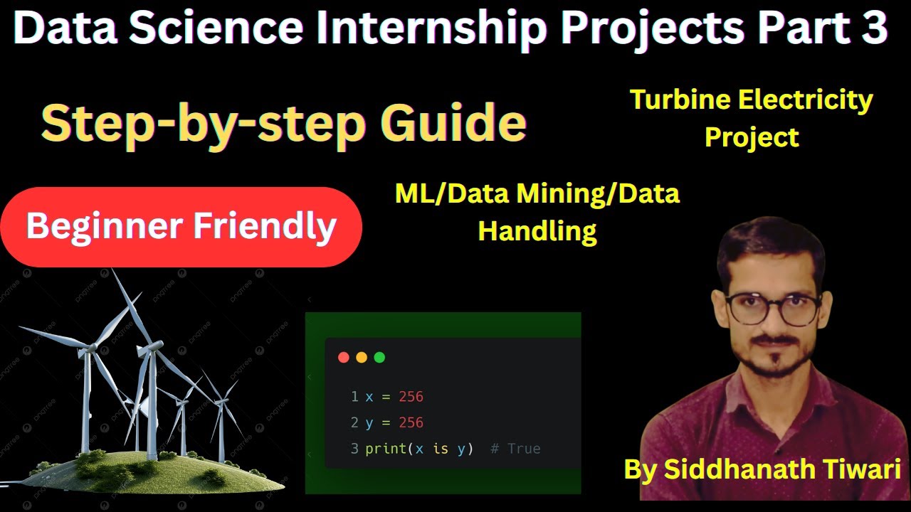 Turbine Electricity Prediction Project Part 3 | Data Science Internship |ML Project with HTML UI