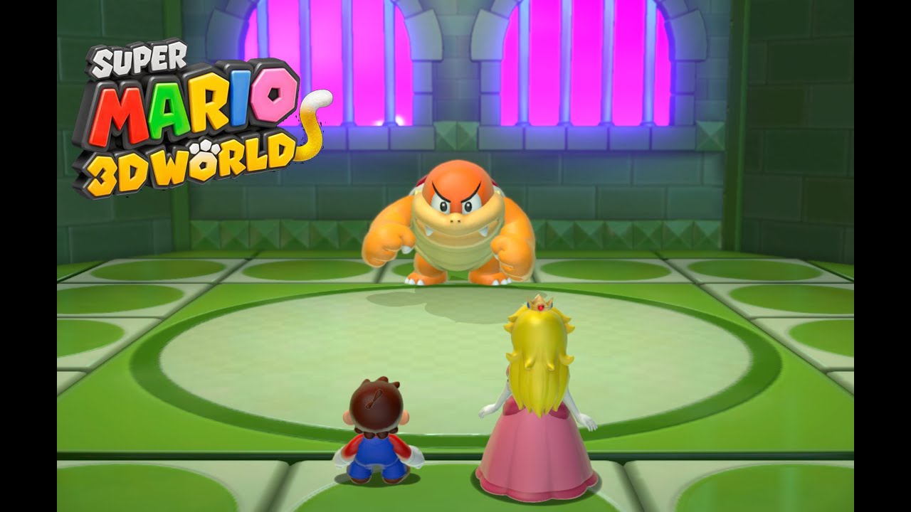 Super Mario 3D World (Switch) - Awesome 45 Minute Playthrough Co-Op Gameplay with my 6 year old!