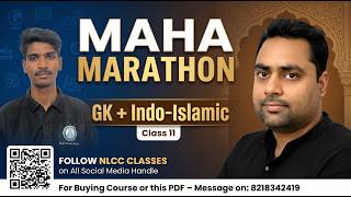 MAHA MARATHON – GK &amp; INDO-ISLAMIC | Class 11 | AMU BALLB | By Asad Sir |