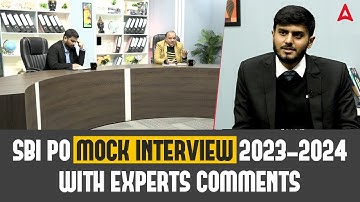 SBI PO Mock Interview 2024 | SBI PO Interview Preparation | Adda247