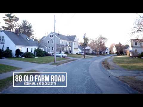 88 Old Farm Road, Needham, MA home video tour