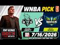 WNBA Pick - New York Liberty vs Dallas Wings Prediction, 7/16/2026 Best Bets, Odds & Betting Tips