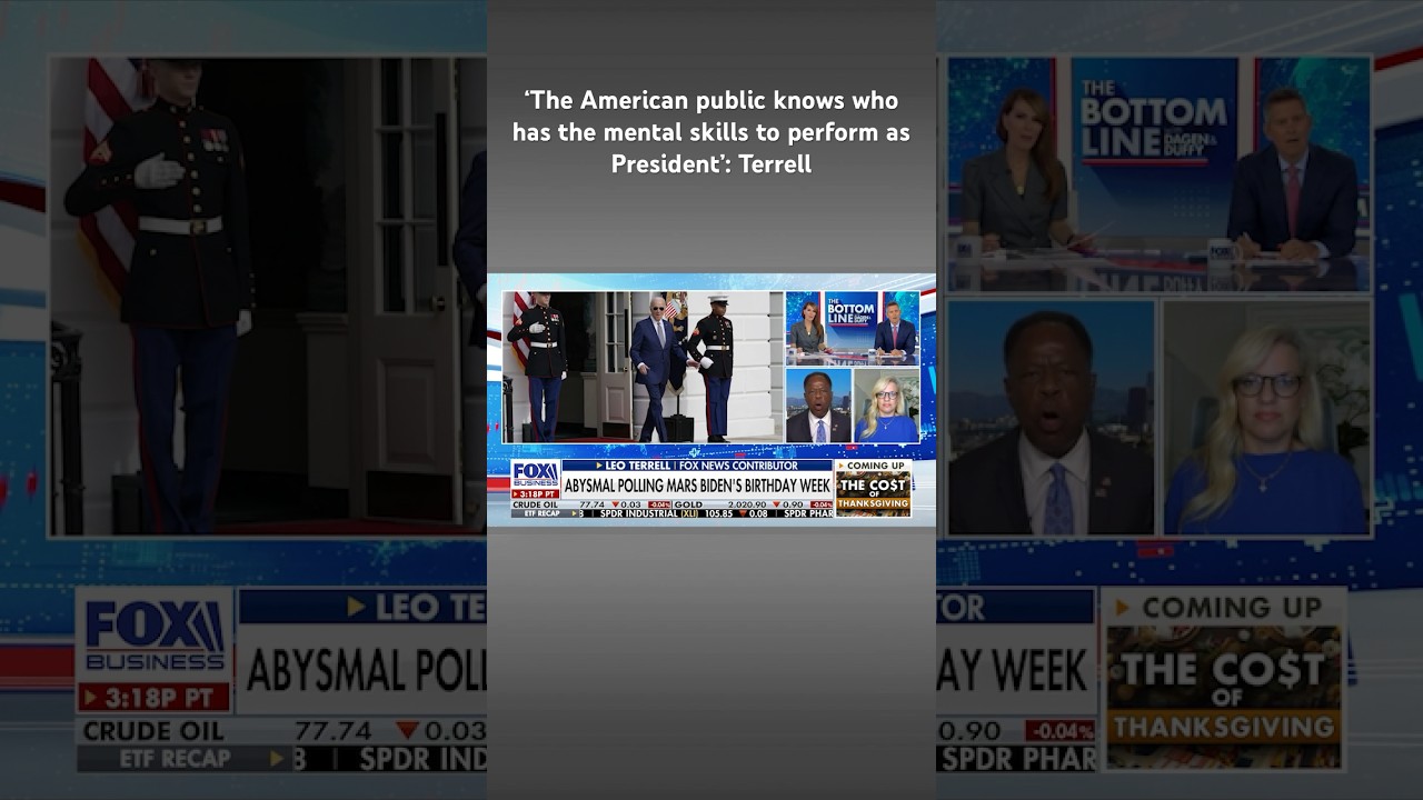 Biden has ‘mentally grown old in front of this country’: Terrell #shorts