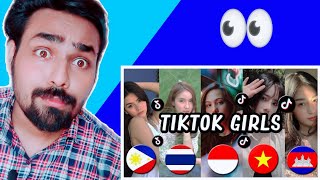 Reaction on TikTok Girls (Philippines, Thailand, Indonesia, Vietnam, Cambodia)