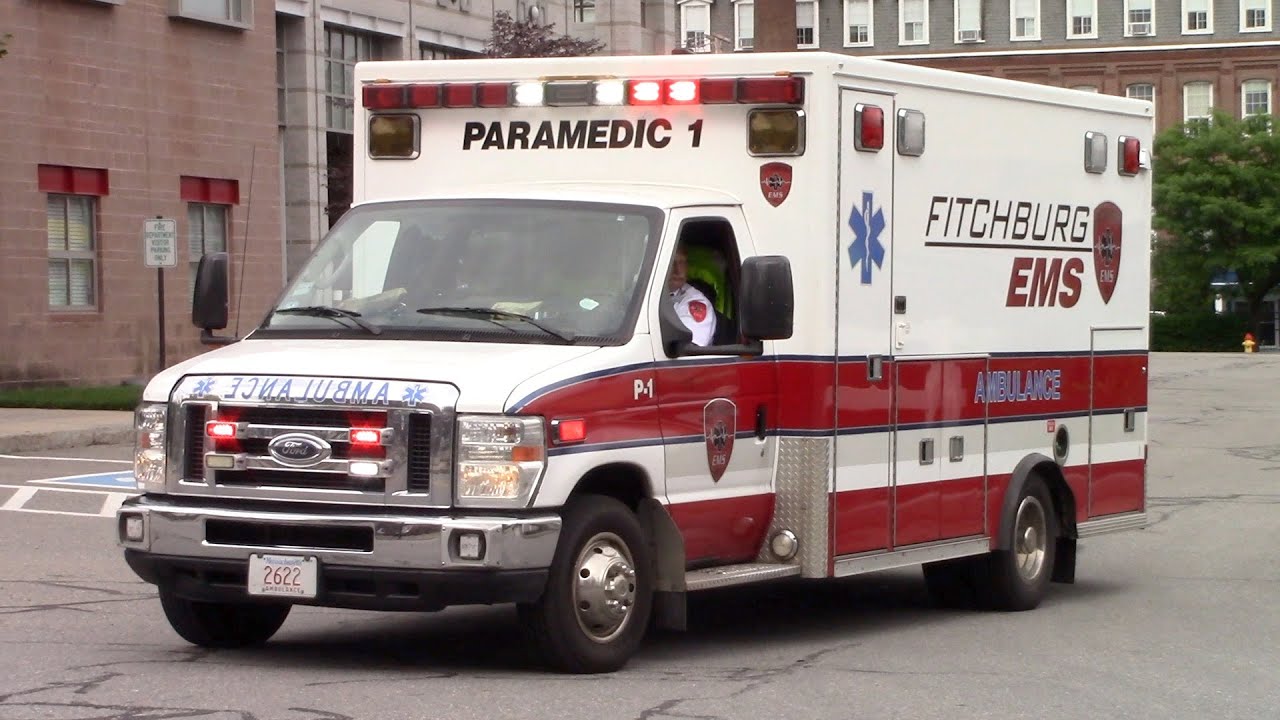 Fitchburg, MA EMS Paramedic 1 Responding YouTube