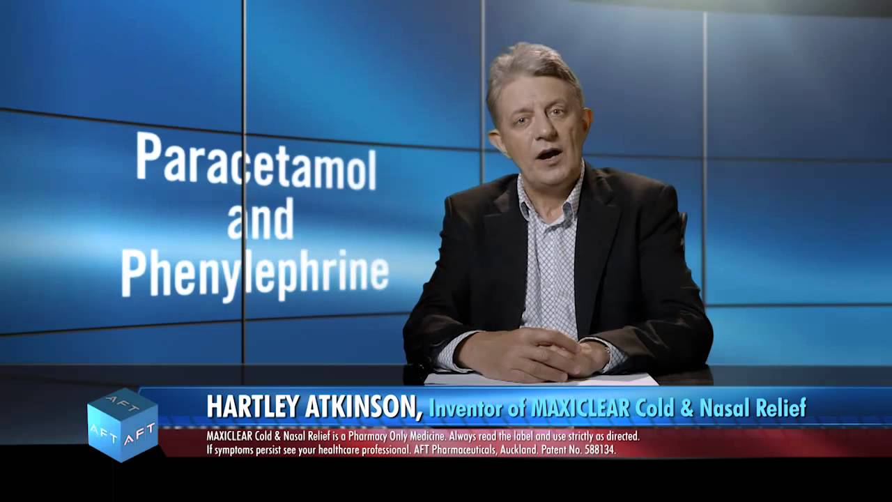 Maxiclear Cold & Nasal Relief 'Research' 15sec TVC