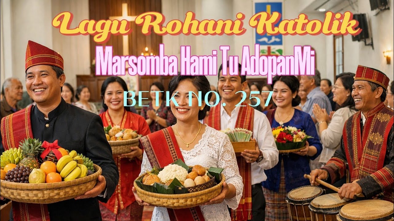 Lagu Rohani| Marsomba Hami Tu AdopanMi|BETK No. 257