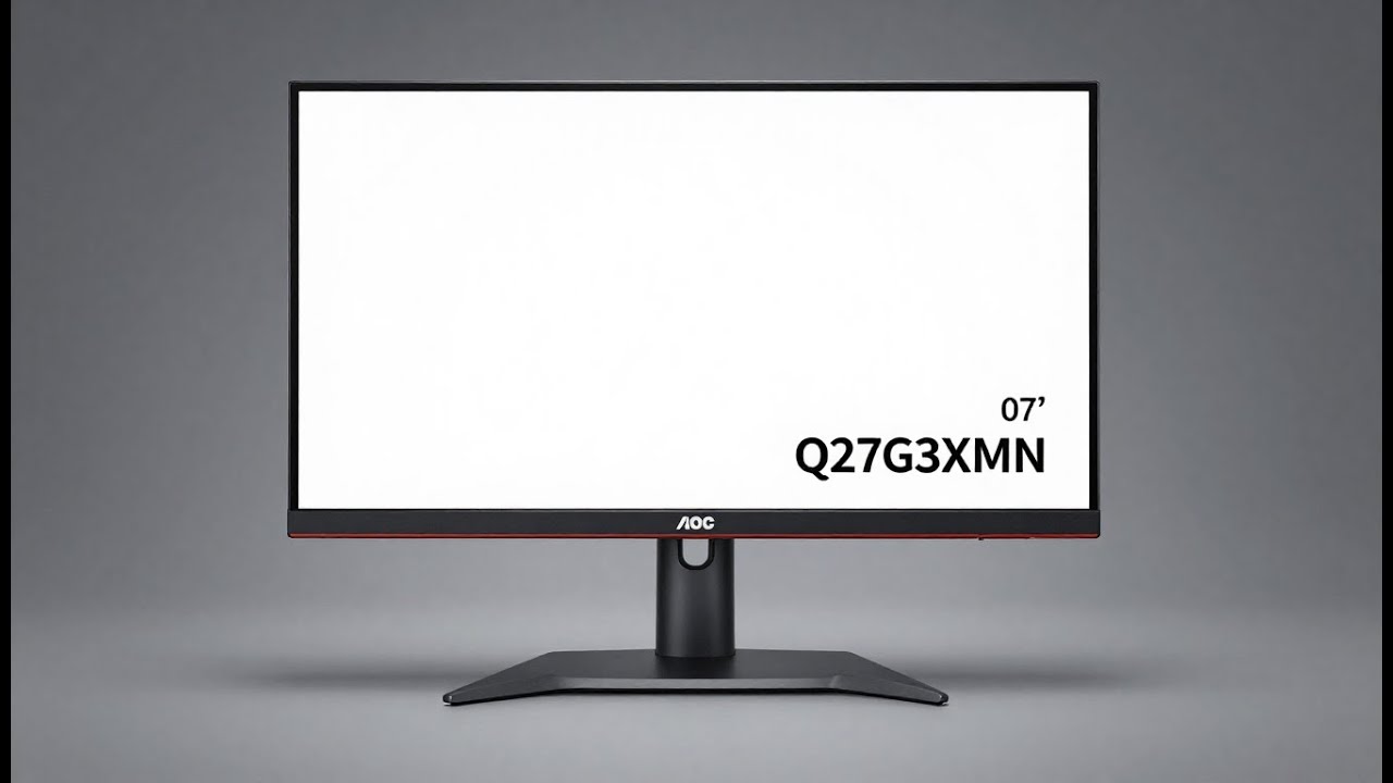 Обзор AOC Q27G3XMN | 27-дюймовый QHD мини-LED игровой монитор, 180 Гц, HDR 1000