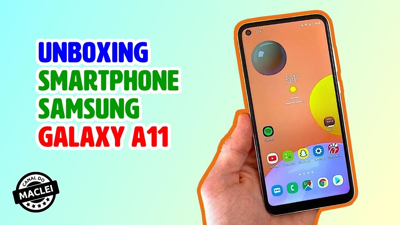 UNBOXING SAMSUNG GALAXY A11, EM PORTUGUÊS DO BRASIL!