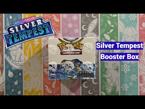 silver tempest booster box opening Pokmon complete your set Pokemon Silver Tempest Booster Box