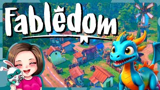 Lets Build a Fairytale City! | Fabledom 1.0 First Look