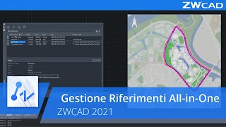 Gestione Riferimenti All-in-One | ZWCAD 2021 