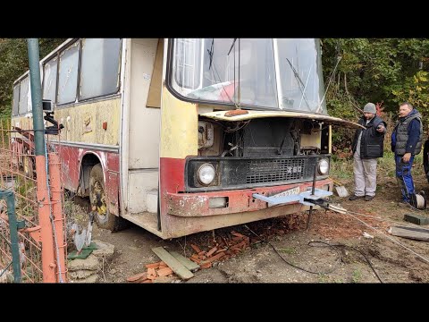 26 évet pihent 260.90 Ikarus busz mentése, újjászületése (ABC busz) ABCbusz