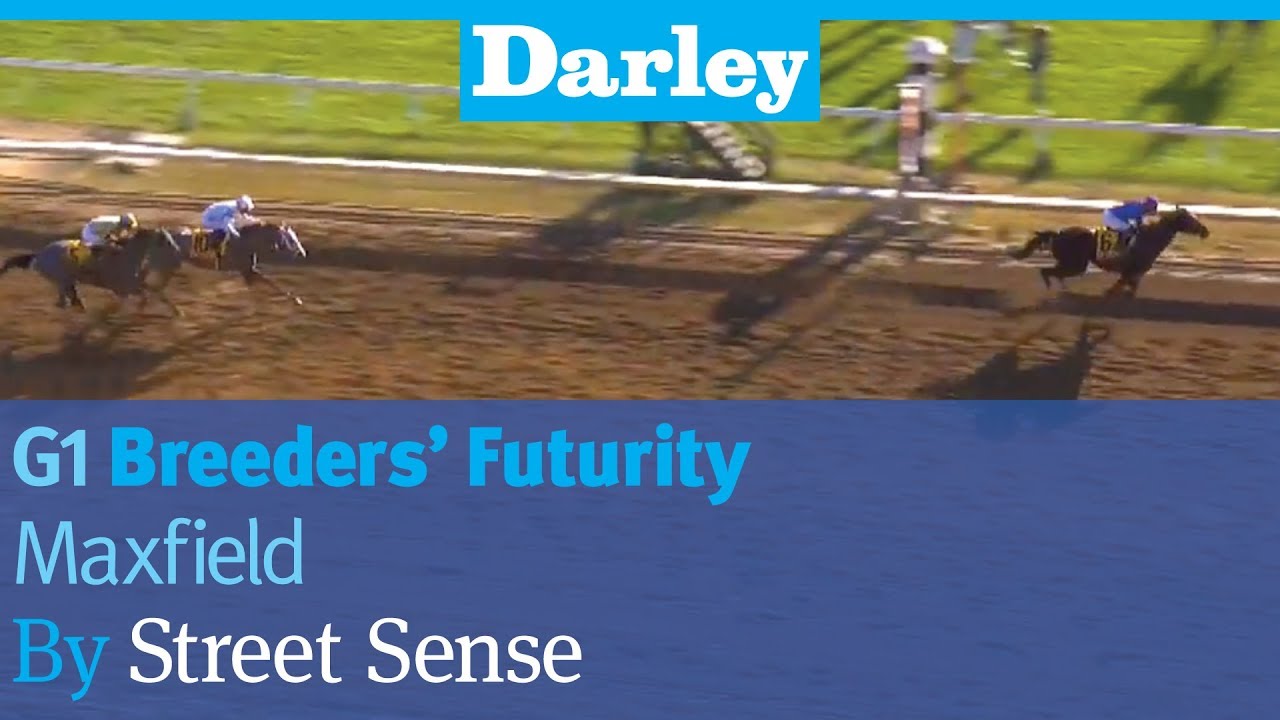 Maxfield by Street Sense wins the G1 Breeders' Futurity at Keeneland
