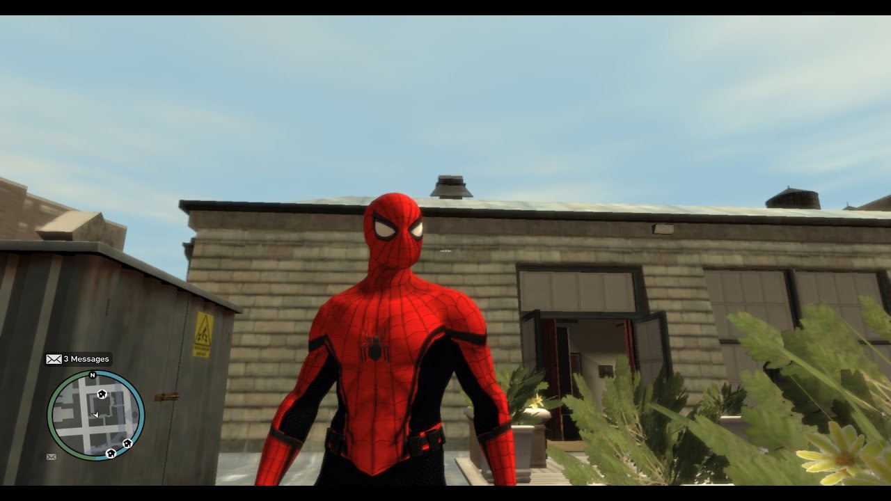 GTA IV Spiderman Far From Home suit