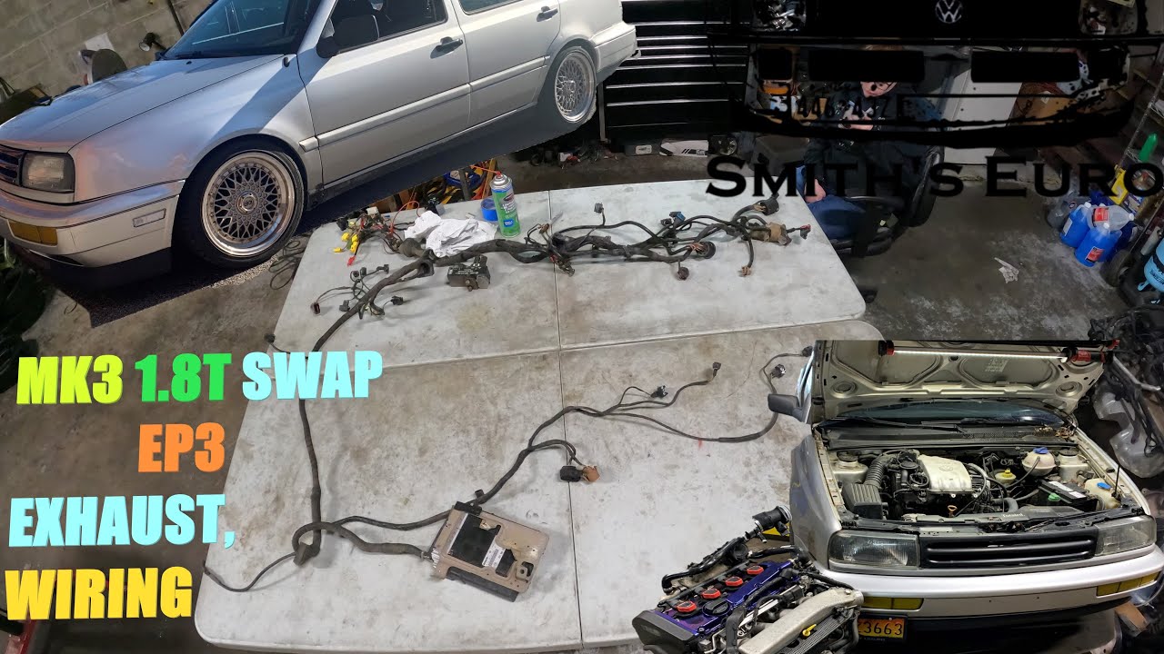 mk3 vw jetta gti oem 1.8t turbo K03 engine swap EPISODE 3 - YouTube