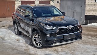 В продаже новый Toyota Highlander из Китая.