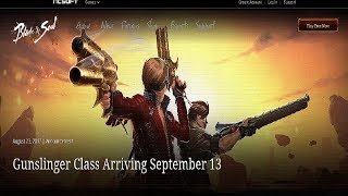Blade & Soul - Gunslinger Class Coming September 13th!