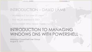 Introduction to Managing Windows DNS with PowerShell